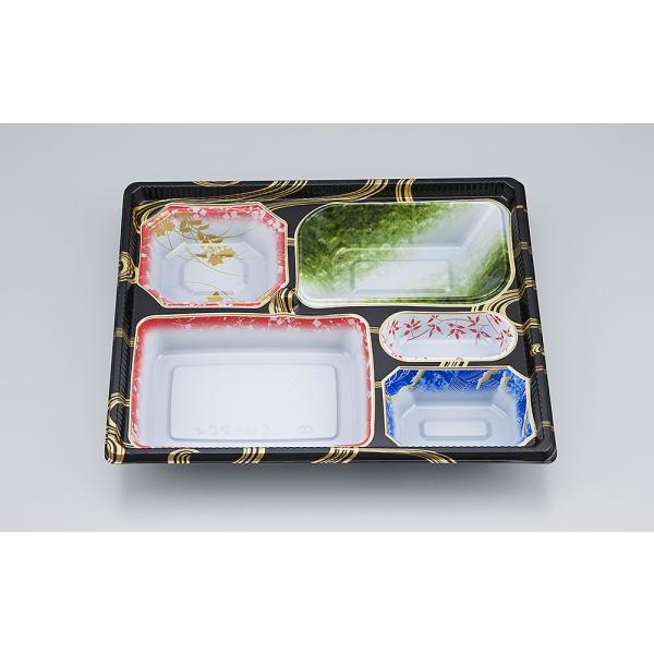 【蓋付き】CU-204(曲水)本体(N) 【本体50枚・蓋50枚セット】